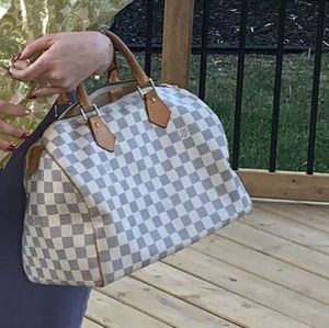Louis Vuitton Speedy Damier Azur 35